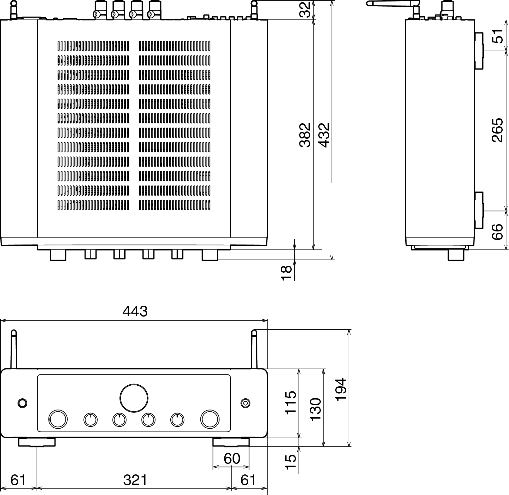Dimensions / Weight MODEL 40n