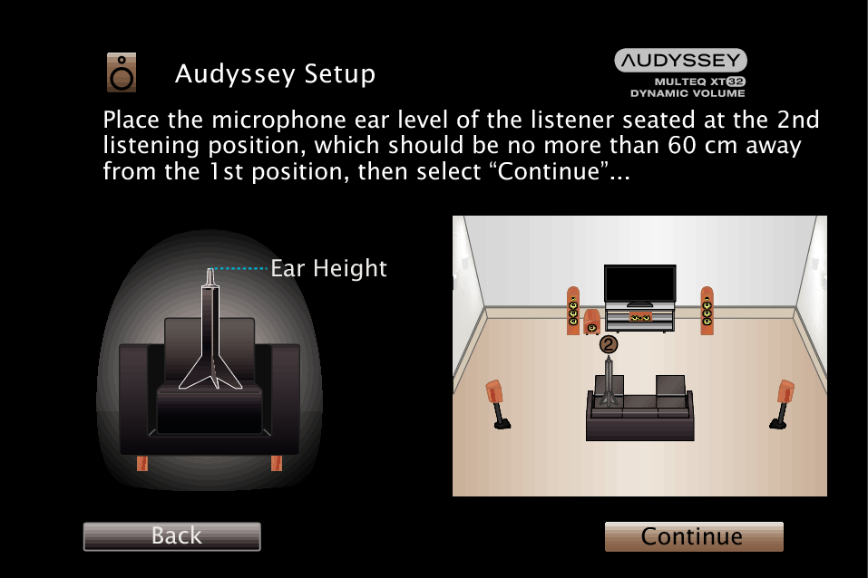 Speaker configuration and “Amp Assign” settings SR6009